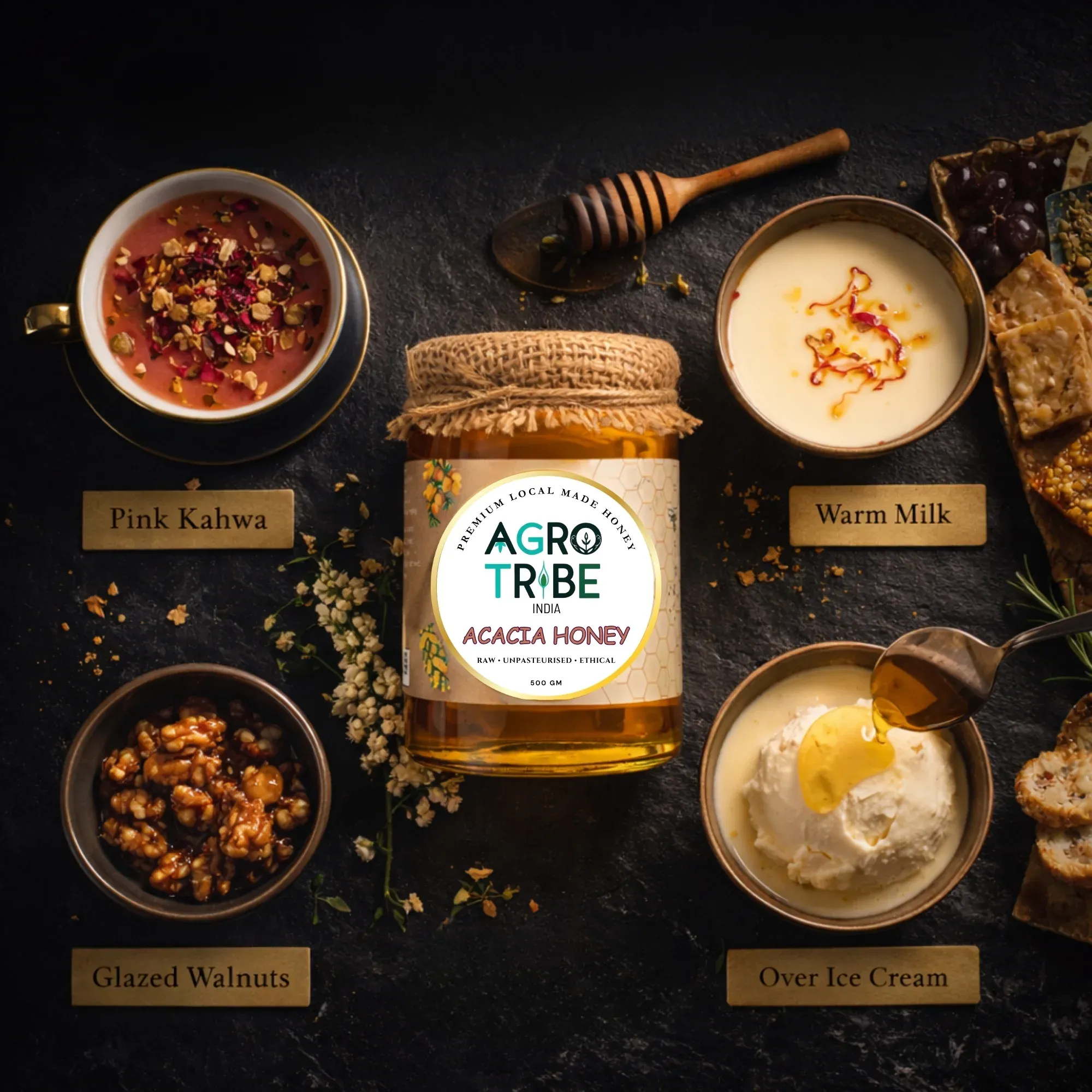 Agro Tribe Pure Honey