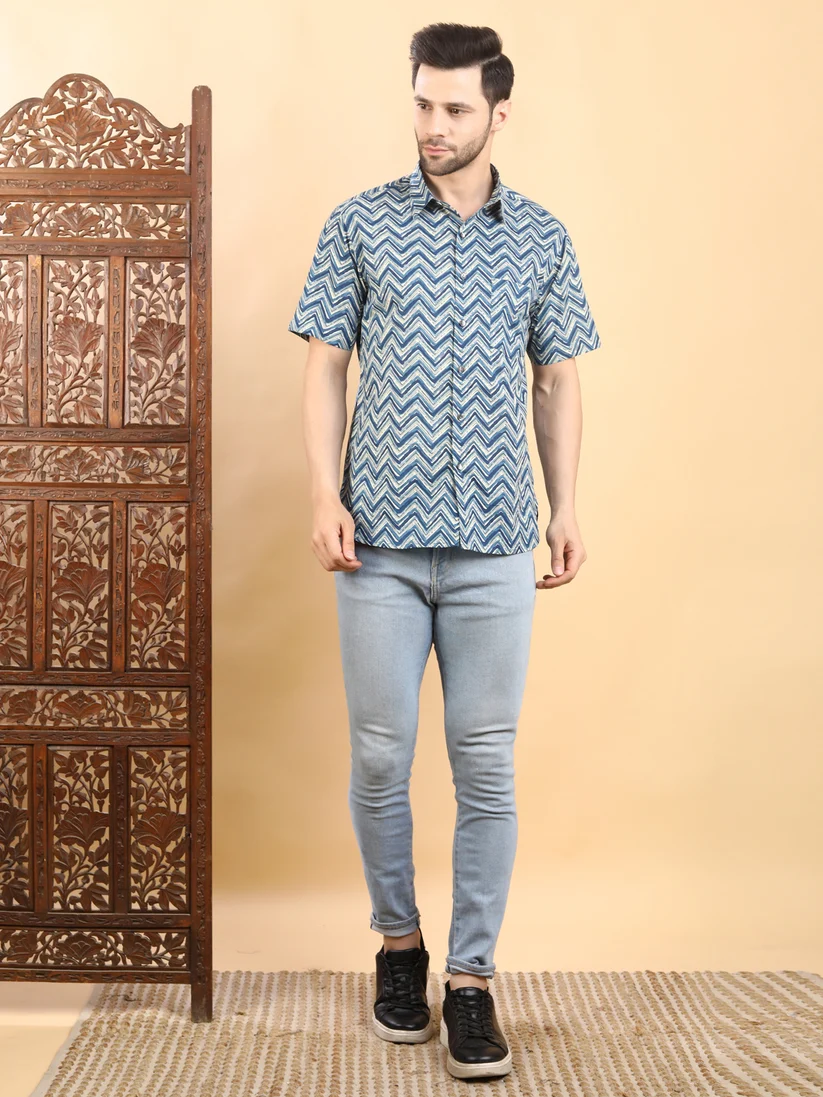 Half Sleeve Shirt in Print
