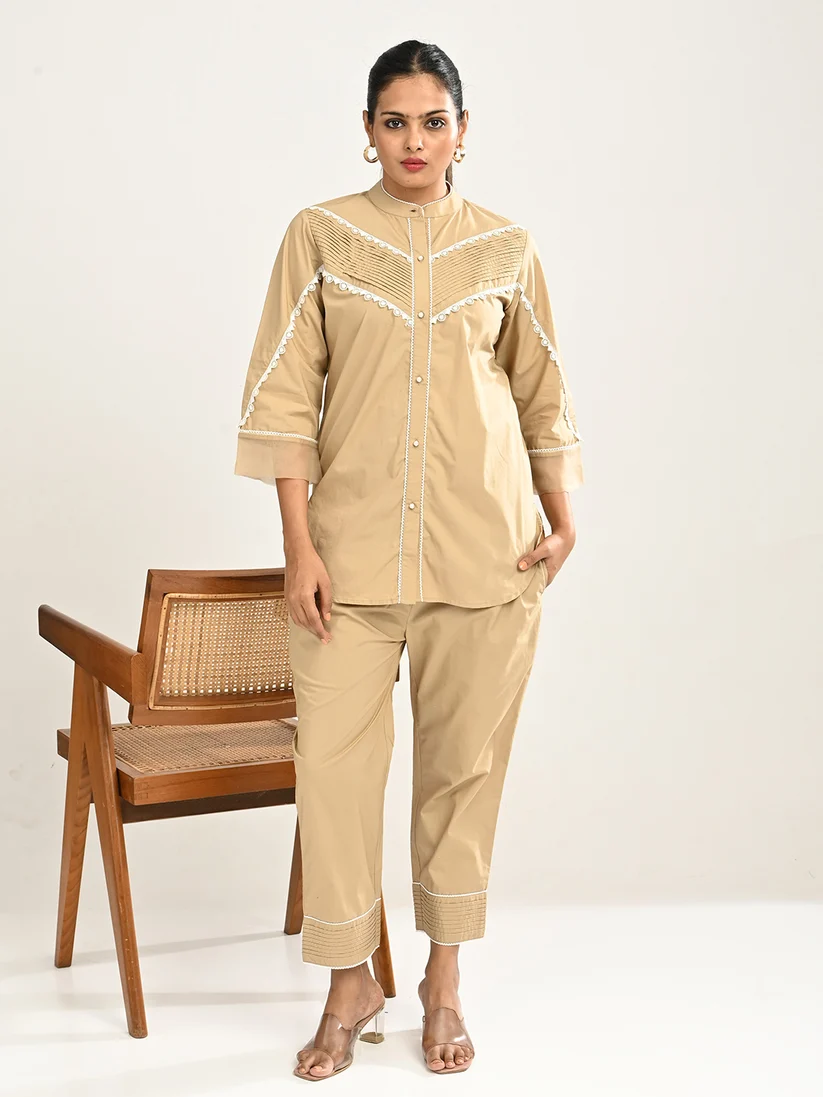 Cotton Poplin Coord Set